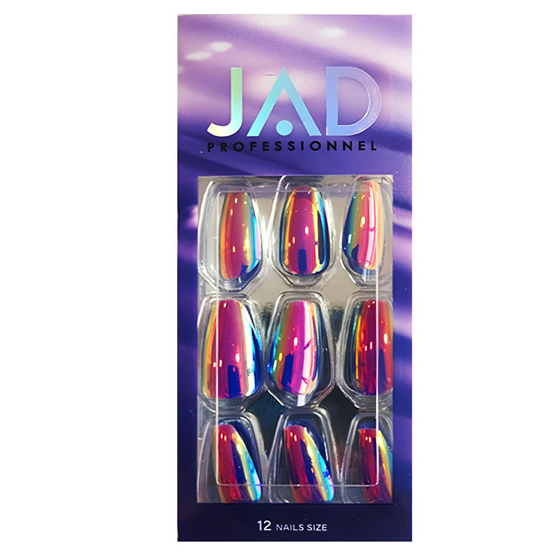 JAD Professional Professional Faux Ongles Autocollant Galaxie