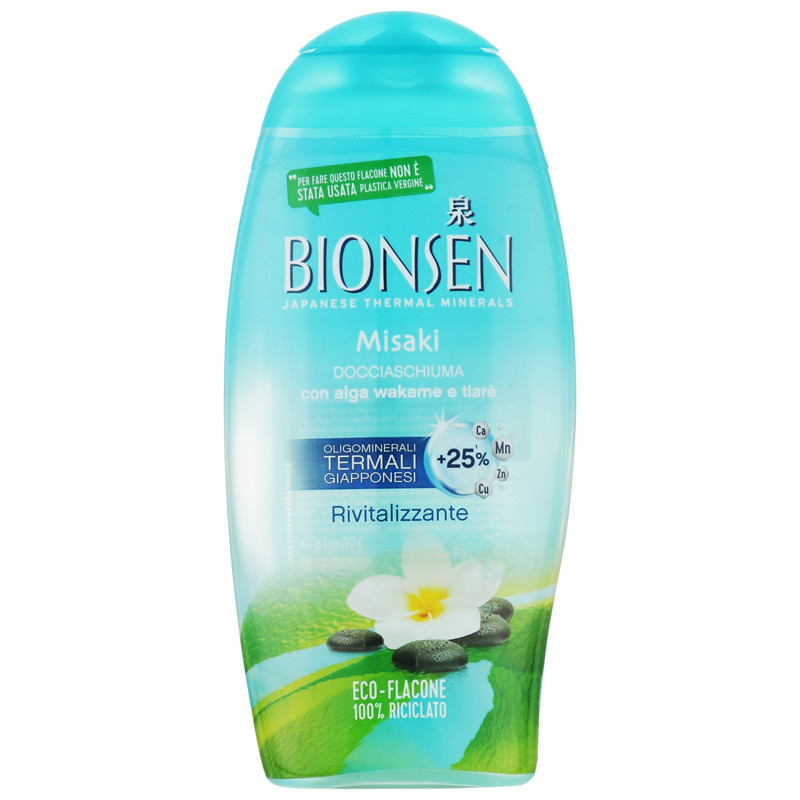 Bionsen Gel Douche Misaki Revitalisant Au Algues