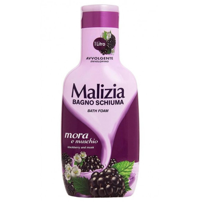 Malizia Gel Douche Aux Mûres Musc