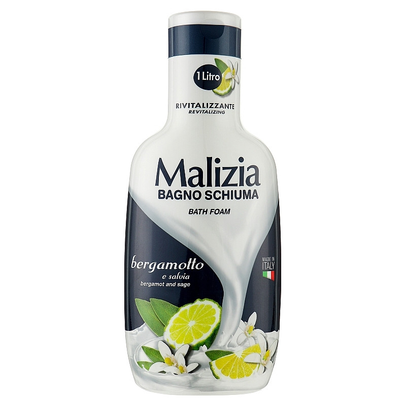 Malizia Gel Douche Au Bergamote Sauge