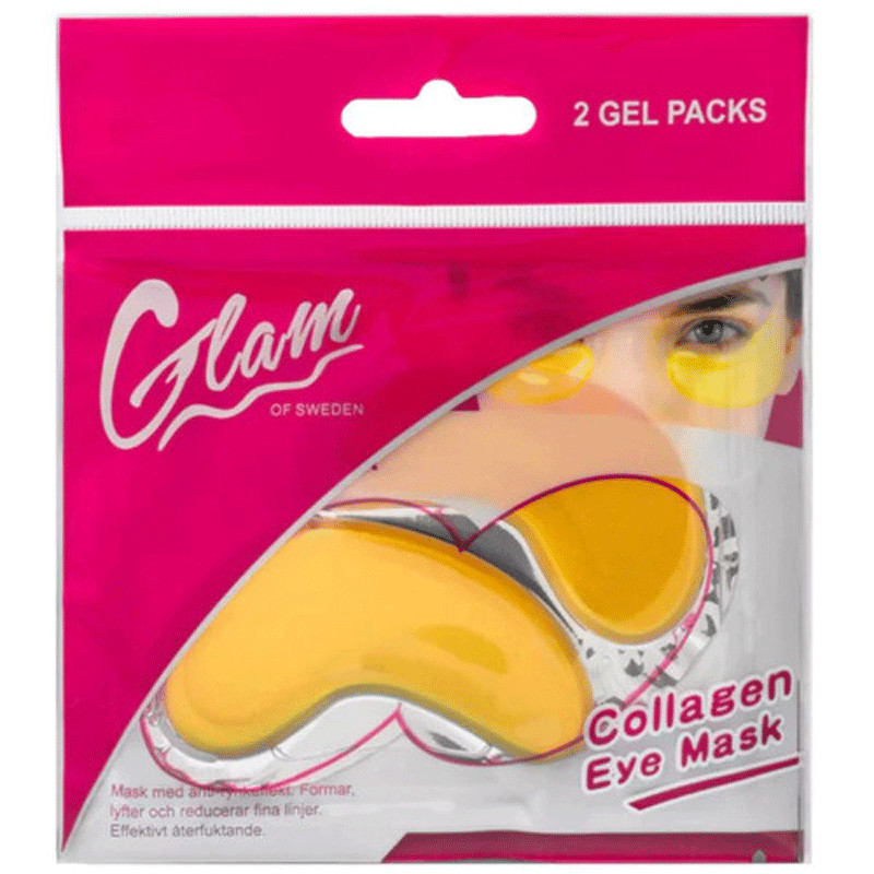 Glam Of Sweden of Sweden Masque Pour Yeux Au Collagène Doré