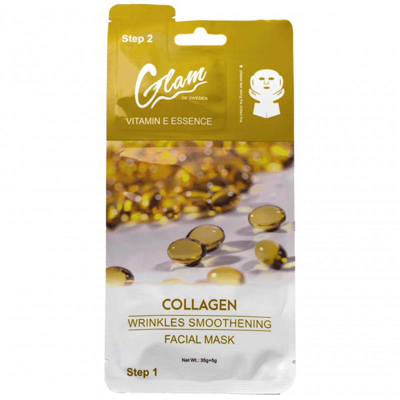 Glam Of Sweden of Sweden Masque Visage Collagène Au Vitamine E