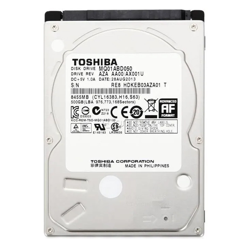 Toshiba Disque Dur Interne 1To 2.5" SATA Recommandé