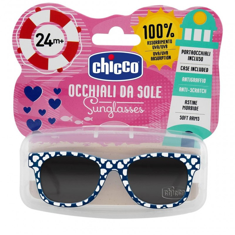 Chicco Lunette De Soleil Pour Fille Bleu Jaune