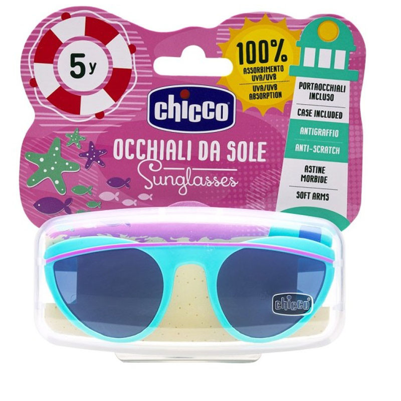 Chicco Lunettes De Soleil Pour Fille Turquoise