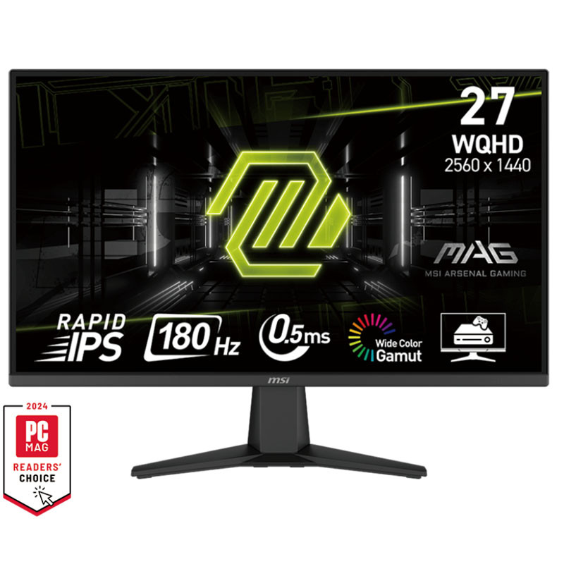 MSI Ecran Gamer MAG 275QF 27'' WQHD 180Hz Fast IPS