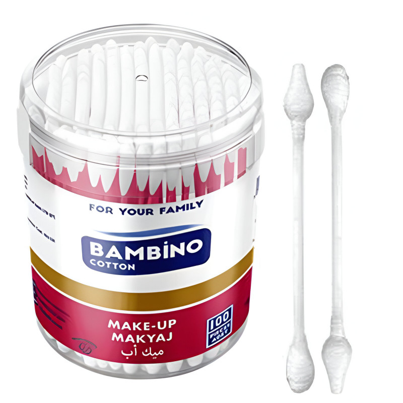 Bambino Coton Tige Bambino Coton 100 Pièces