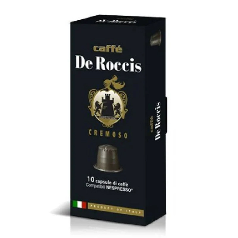 Caffé de Roccis De 10 Capsules Caffé De Roccis Cremoso