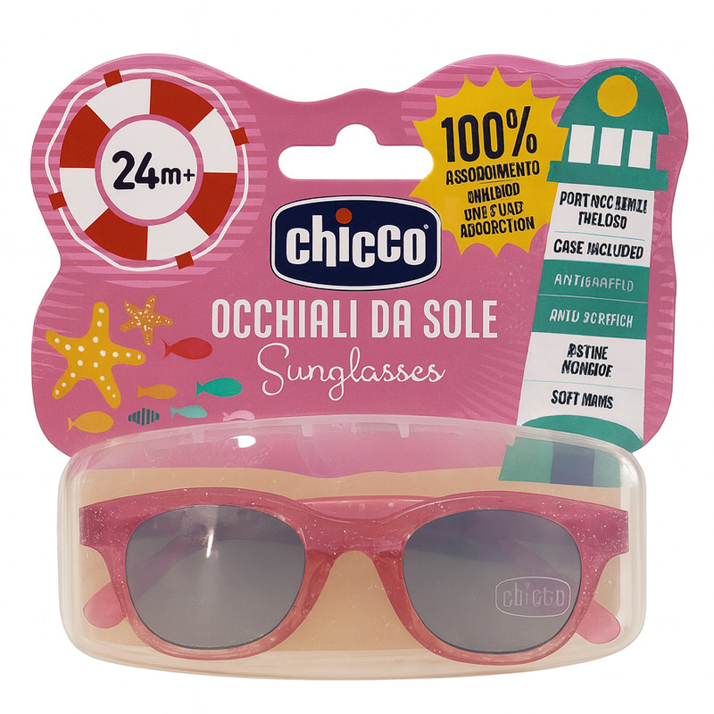 Chicco Lunettes De Soleil Pour Fille Rose