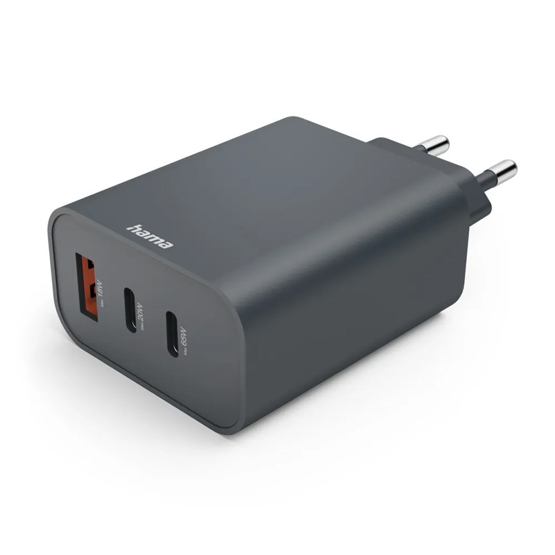 hama Chargeur Hama 2 Ports Type-C 65W
