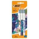 Bic Stylos Fleurs 1mm 4 Couleurs