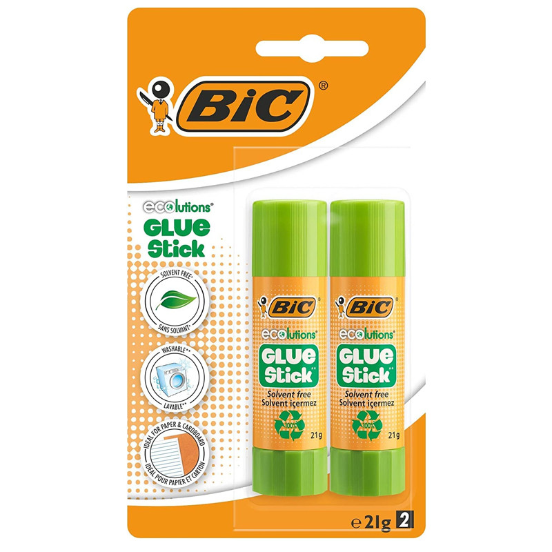 Bic Colle Stick Bic Ecolutions Glue Stick