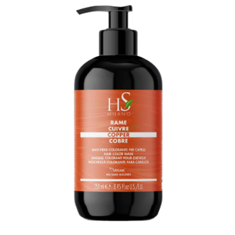 HS Milano Milano Masque Colorant Pour Cheveux Cuivré