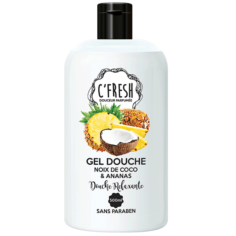 C'fresh Douche Noix De Coco & Ananas