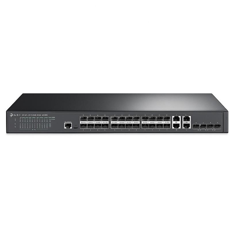 Tp-Link Switch T2600G-28SQ 28 Ports 10 100 1000 Mbps