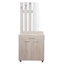 Sotufab Meuble Classique 2 portes + 1Tirroir Chene Brut