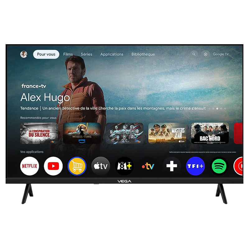 VEGA F43F1QBG 43" QLED Full HD Smart Tv