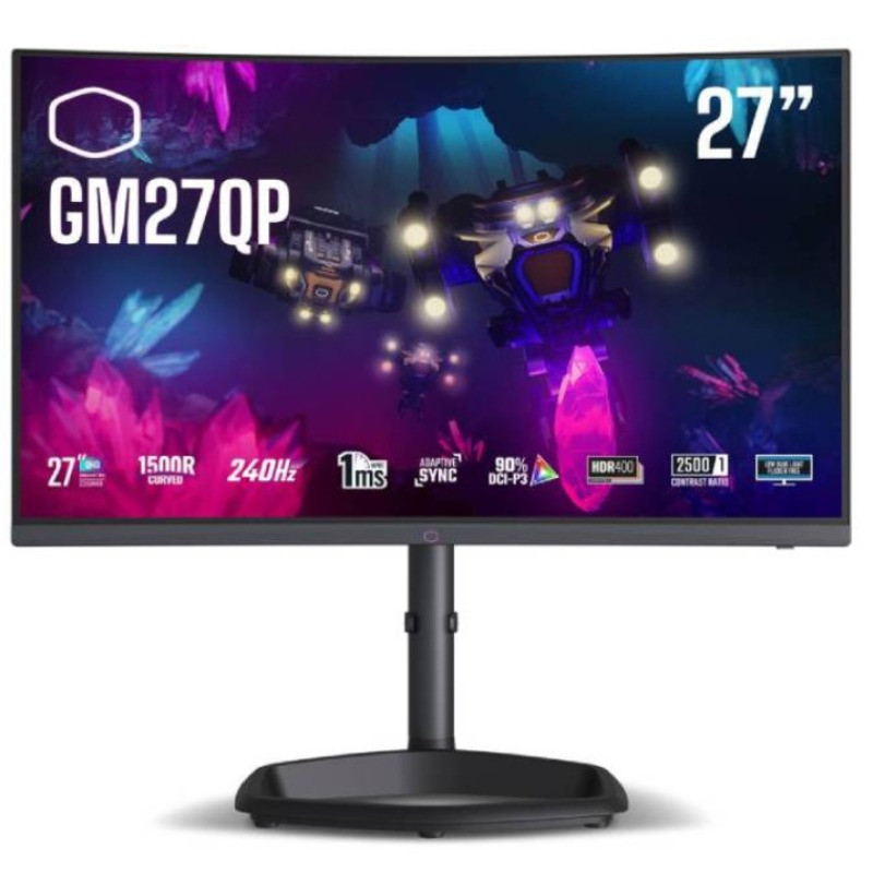 Cooler Master Ecran Gaming GM27QP 27" QHD 240Hz VA
