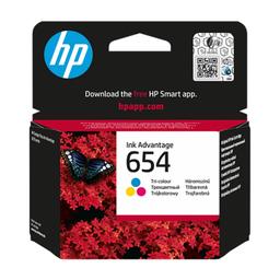 Hp Cartouche D'encre 654 Couleurs