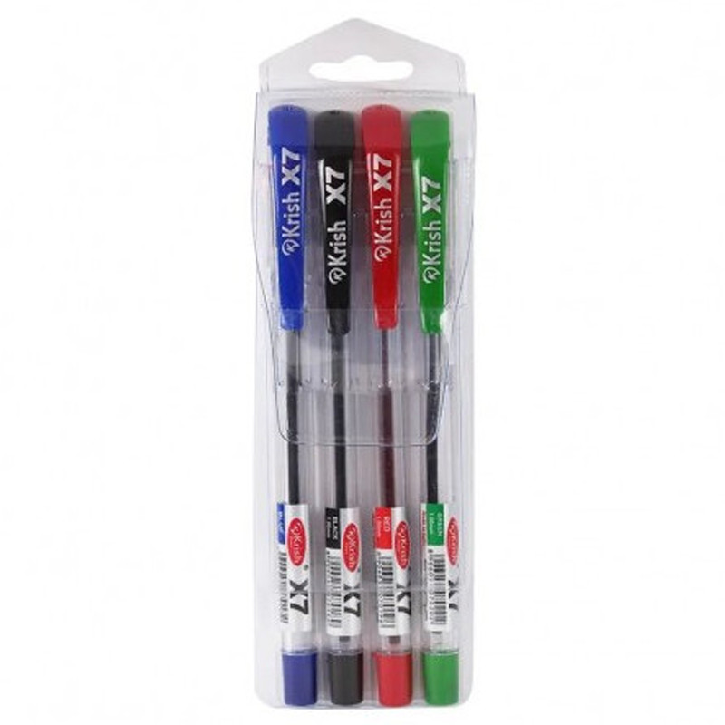 Flair de 4 Stylos Flair X7 1mm Assorties