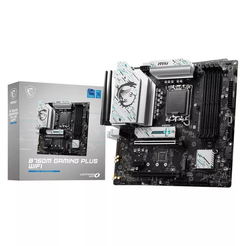 MSI Carte Mère B760M Gaming Plus DDR5 LGA 1700