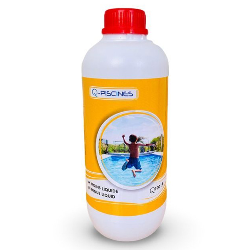 Q-PISCINES Moins Liquide Q-PISCINES Q-100 1L