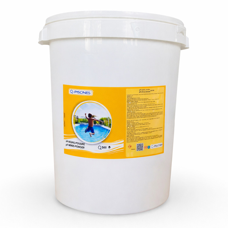 Q-PISCINES Moins Poudre Q-PISCINES Q-105 25kg