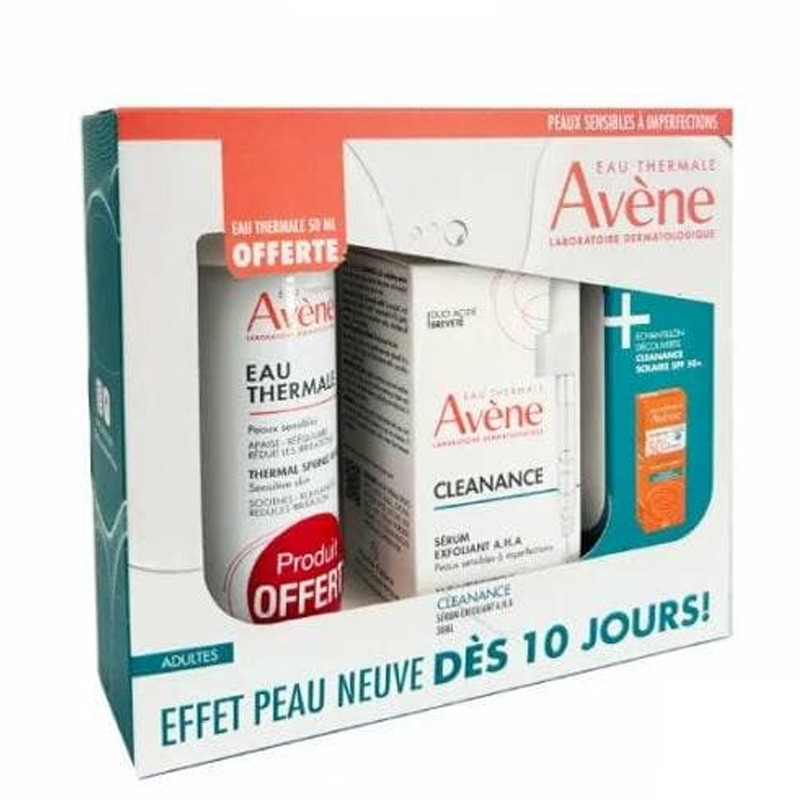 Avène Coffret Cleanance Sérum A.H.A + Eau Thermale