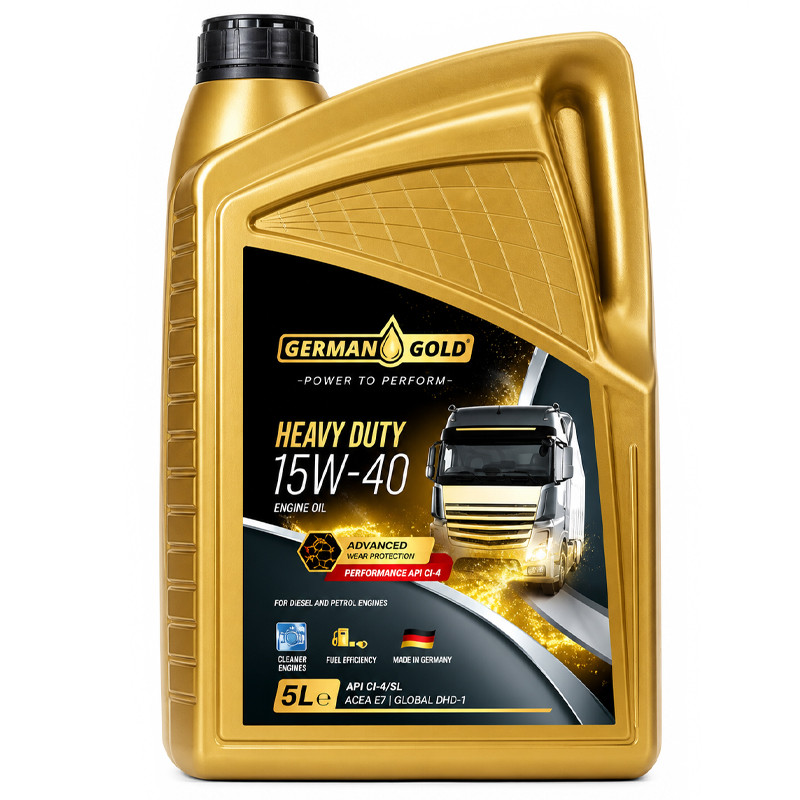 German Gold German Engine Power 15W-40 5L