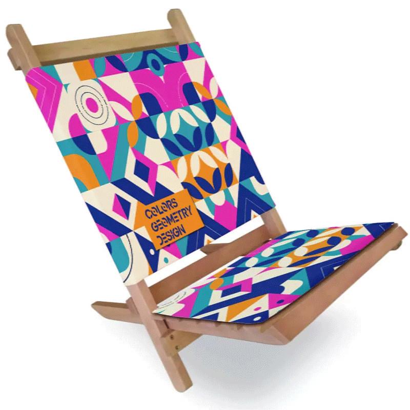 Duo Chaise Colors Geometry Design