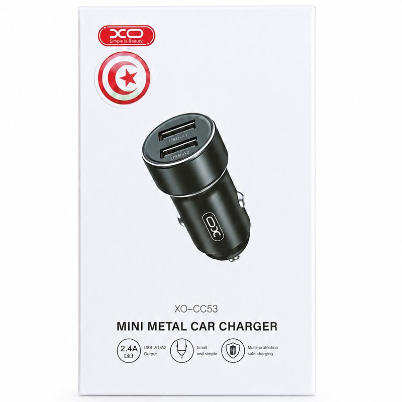 XO Chargeur CC53 Dual USB 12W