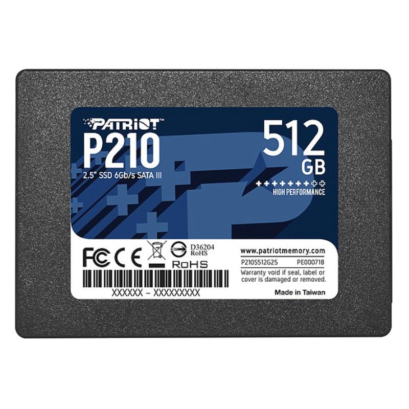 Patriot Disque Dur SSD Interne P210 SATA III 2.5''