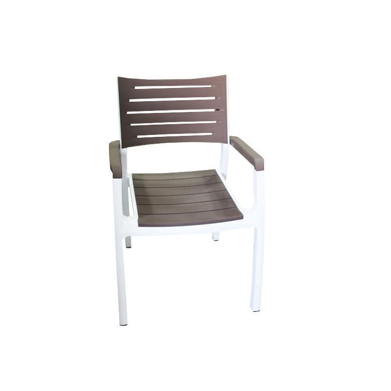 Jardin Chaise MIAMI Taupe