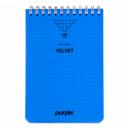 Purple Wiro Velvet 160 Pages Assorties