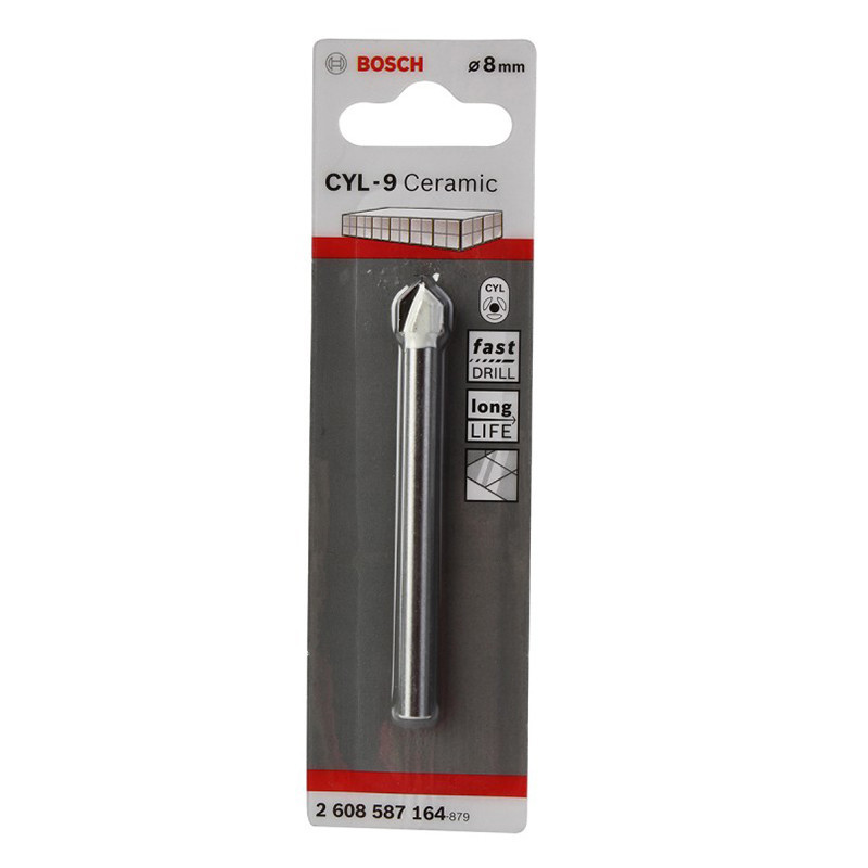 Bosch FORETS A CARRELAGE CYL-9 CERAMIC 8*80MM