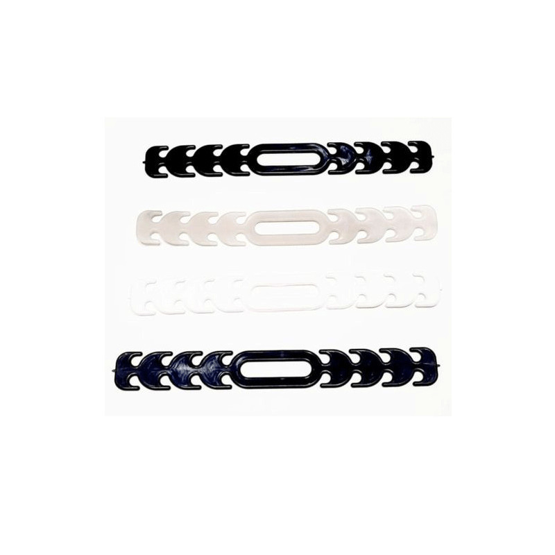 ATTACHE BAVETTE EN PLASTIQUE FLEXIBLE