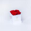 TENDRESSE BLANCHE ROSES ROUGES