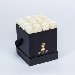 SENSIBILITÉ BOX NOIRE ROSES BLANCHES