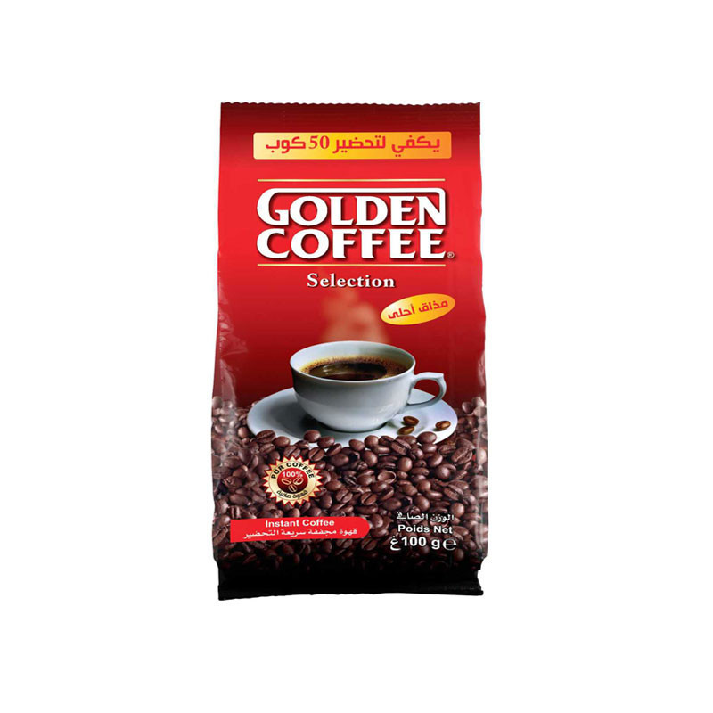 Golden Coffee soluble GOLDEN COFFEE 100 GR Soft