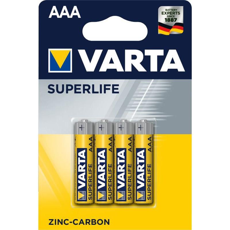 Varta 4x Varta SuperLife R03 1.5V
