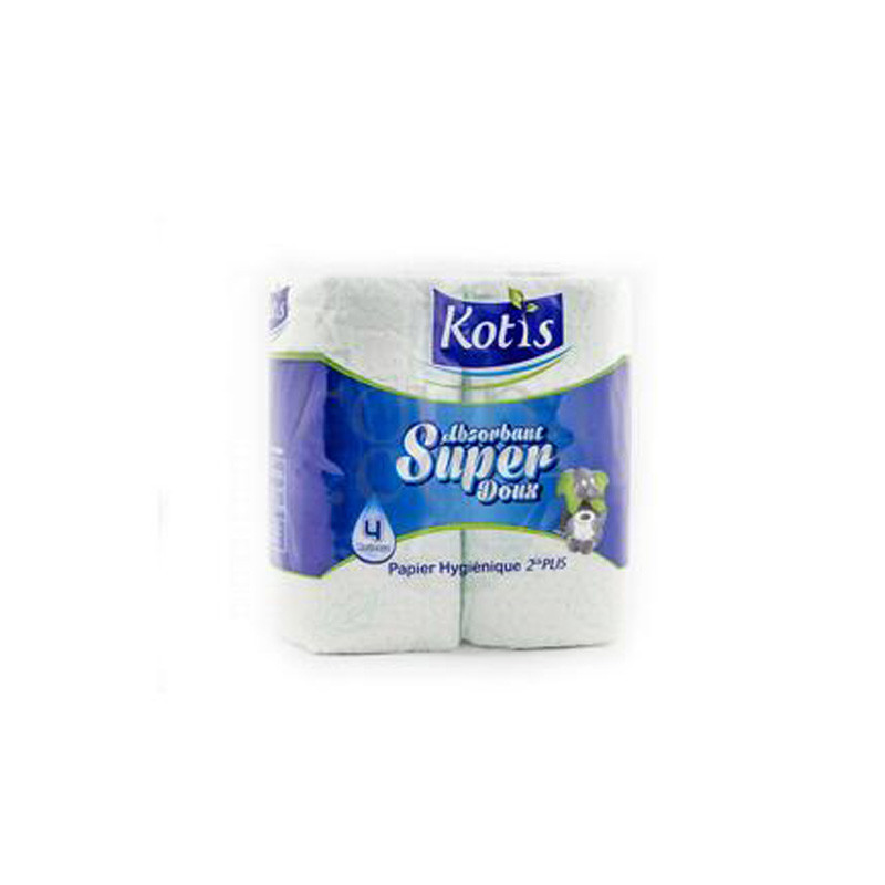 KOTIS Hygiénique 4 Rouleaux Kotis Plus