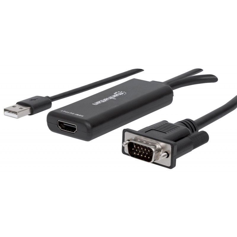 MANHATTAN Manhattan VGA USB vers HDMI