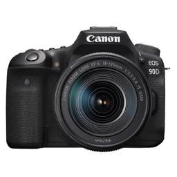 Canon Appareil Photo Reflex EOS-90D + Objectif 18-135 U