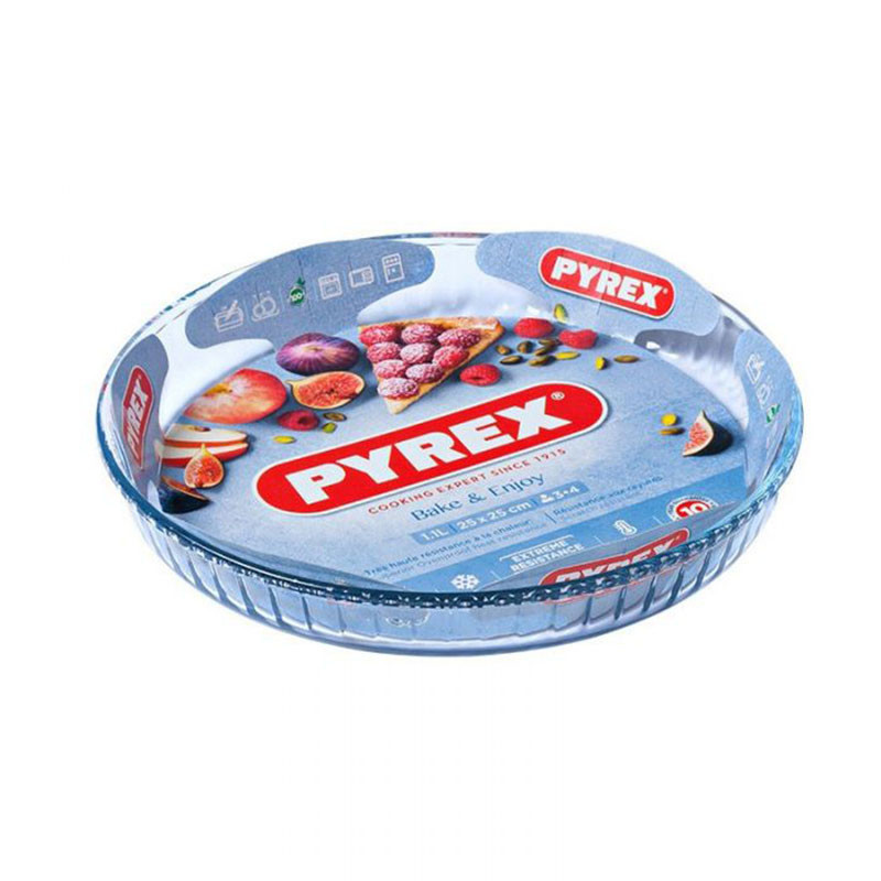 PYREX MOULE A TARTE ROND 31CM BAKE ENJOY