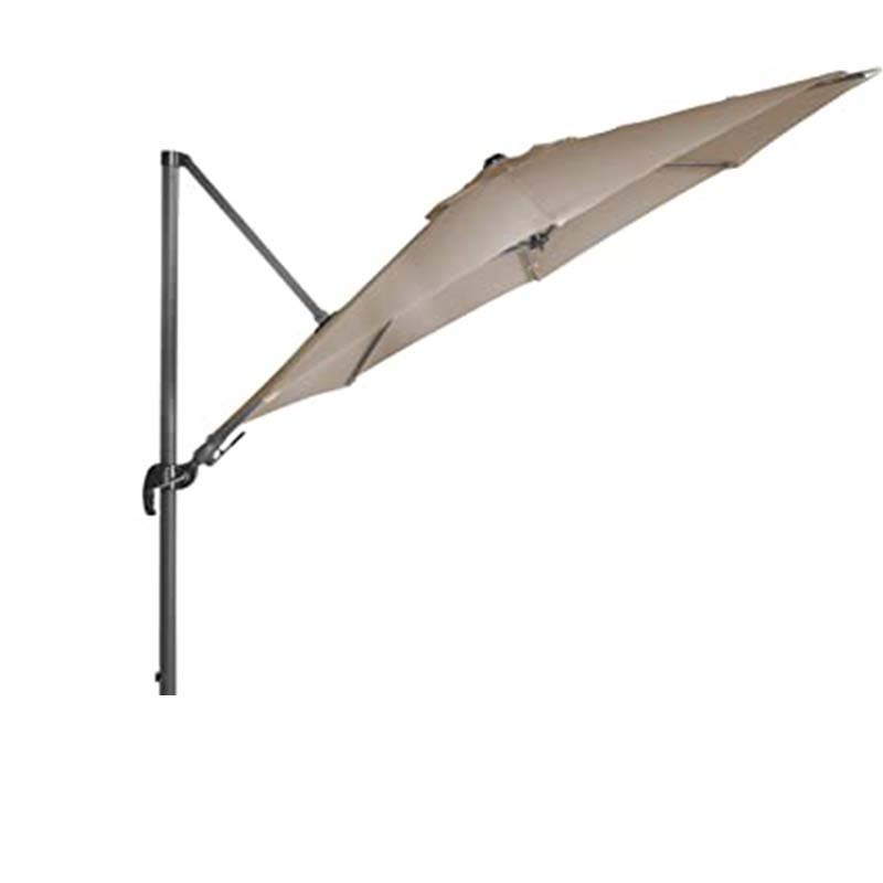 Parasol Excent Métal 3x3 Carré Grège