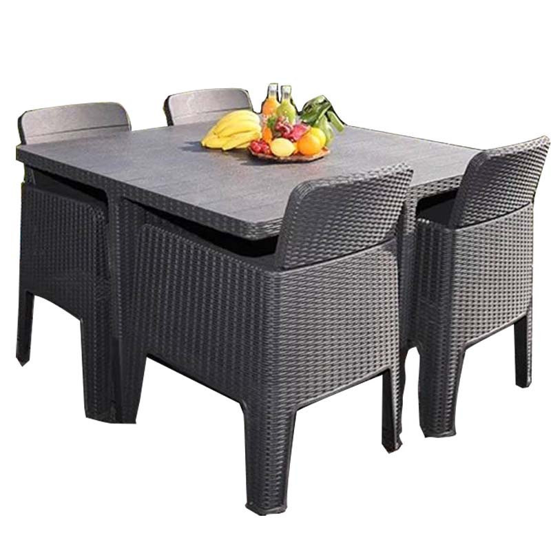 Sofpince De Jardin Antalya 4 Places Taupe