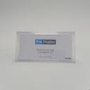 Display K-036, Porte Affiche Chevalet Double Face 100 x 220 mm Transparent
