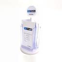 Display K-281A, Porte Depliant Rotatif 3 Faces 10*21 cm Transparent