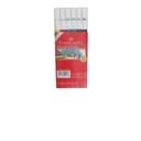 Faber Castell 155106, pochette de 6 stylos feutres couleurs
