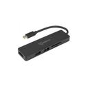 Adaptateur USB Type C Vers HDMI USB-3.0 SD+TF